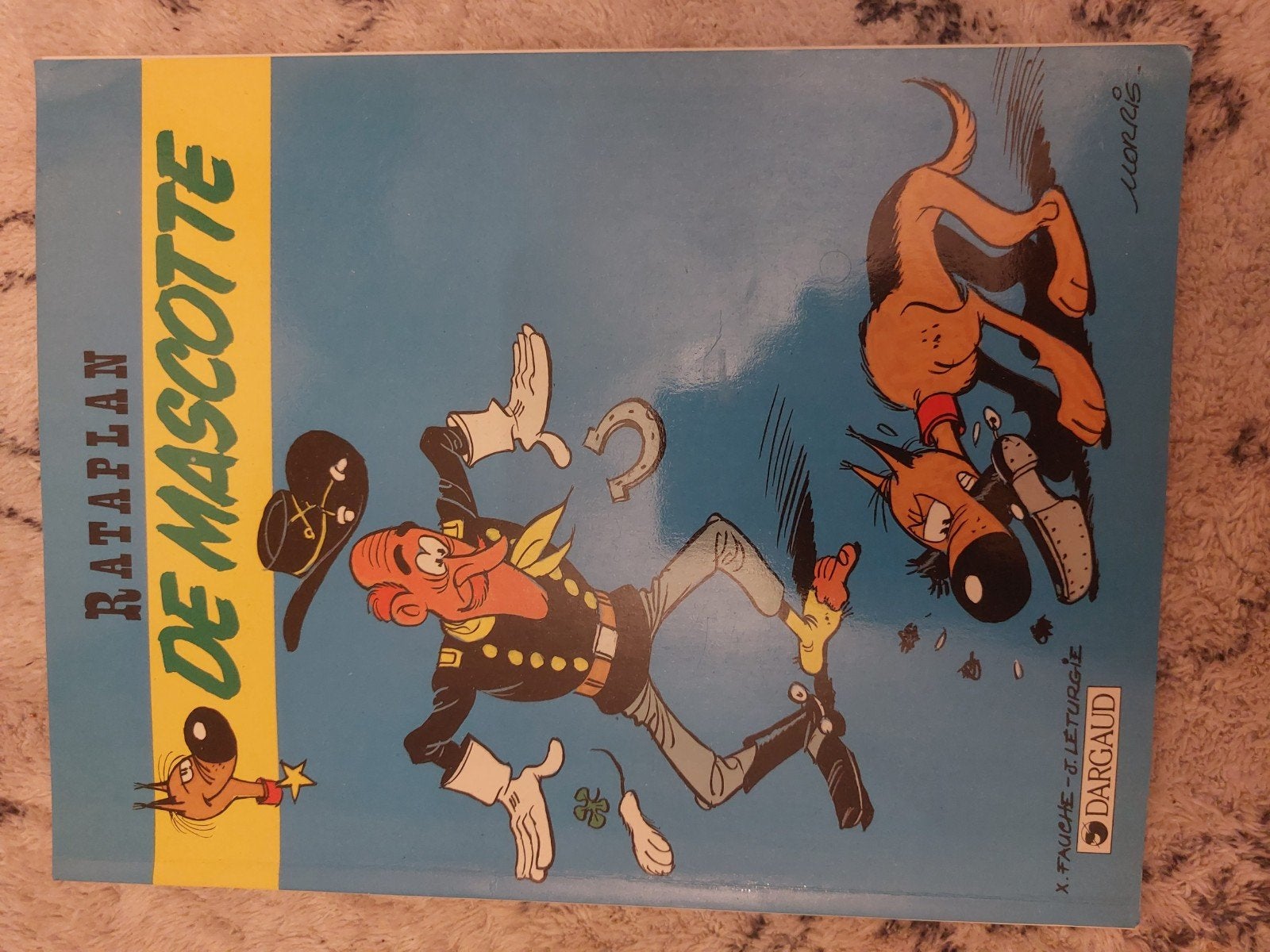 rataplan de mascotte 0.50 cent, Boeken, Eén stripboek, Ophalen, Gelezen