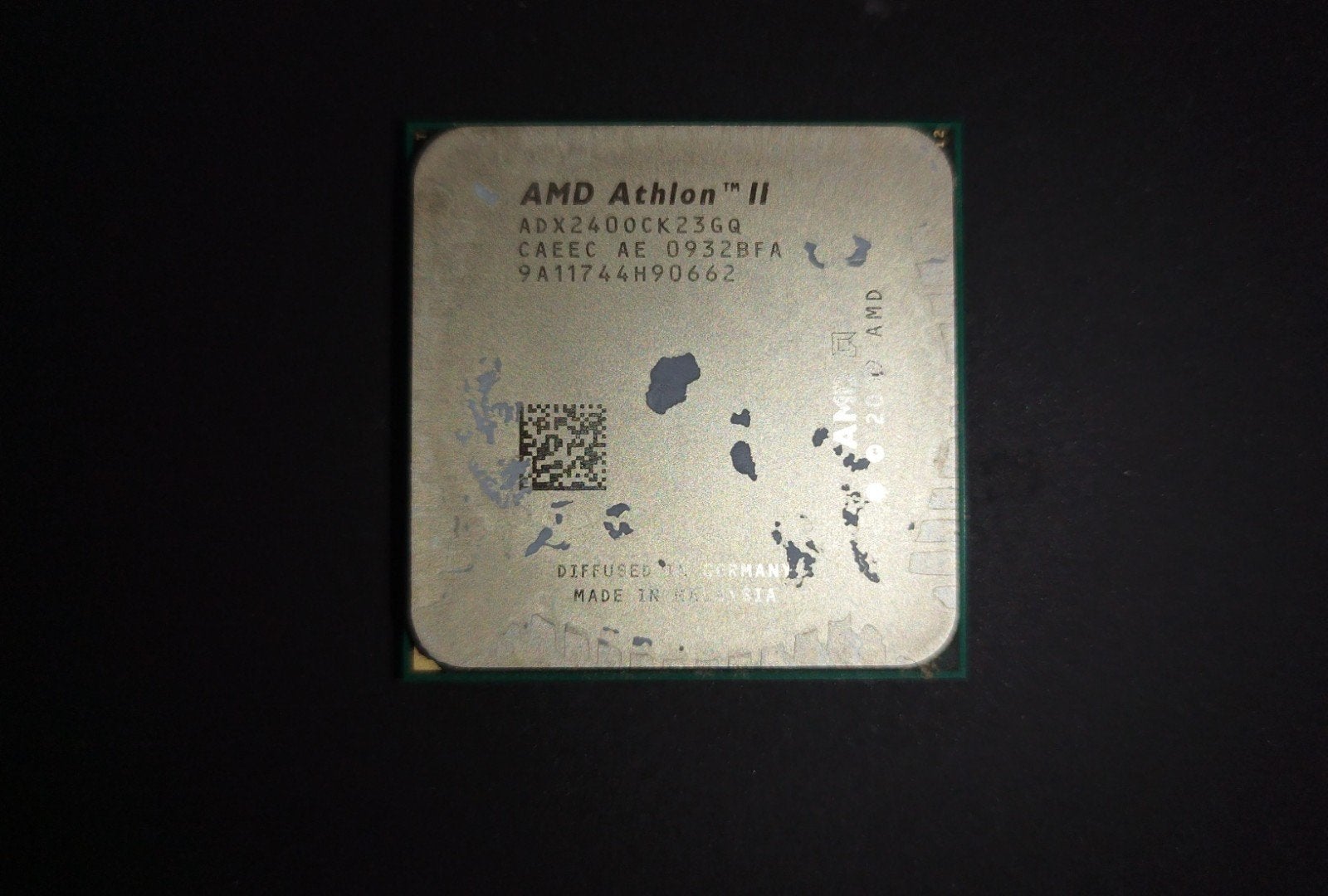 AMD Athlon II ADX2400CK23GQ Processor, Computers en Software, Processors, AM3, Gebruikt, AMD Athlon II ADX2400CK23GQ, 2-core