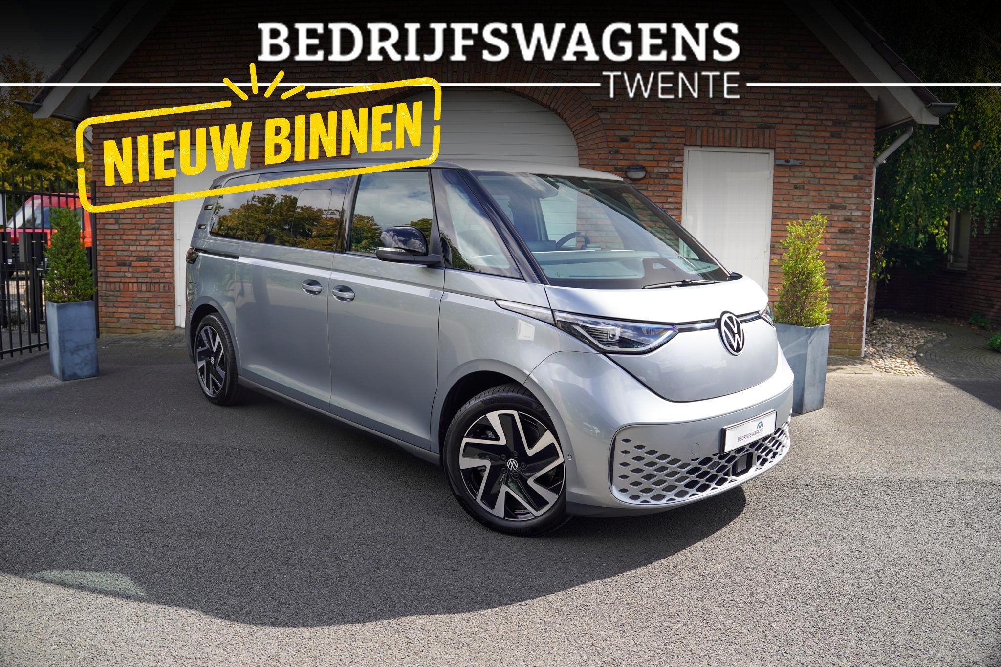 Volkswagen ID. Buzz Pro 86 kWh 286pk Lang 7.persoons 2027 MO, Auto's, Gebruikt, Automatische klimaatregeling, 7 stoelen, 483 km