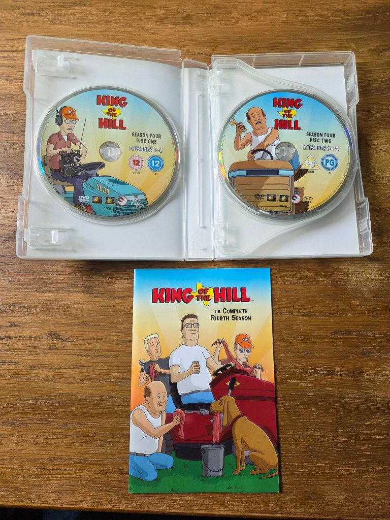 King of the Hill - Season 4 DVD Boxset (4 Discs), Engels, Vanaf 16 jaar, Engels, Seizoen 4
