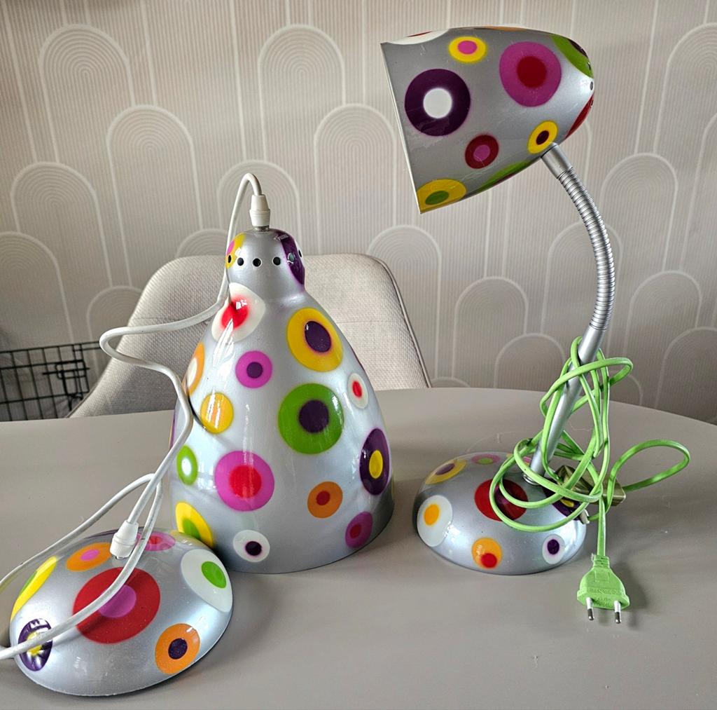 Lampen set merk Franse Pylones ,net nieuw jaar 1980s, Ophalen of Verzenden