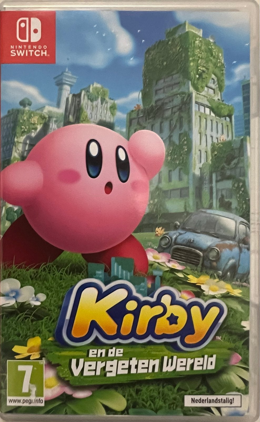 Kirby en de Vergeten Wereld - Nintendo Switch, 2 spelers, Eén computer, Ophalen of Verzenden, Zo goed als nieuw