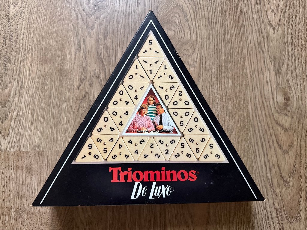 Triominos de Luxe (spel), Drie of vier spelers, Ophalen of Verzenden, Gebruikt, Goliath