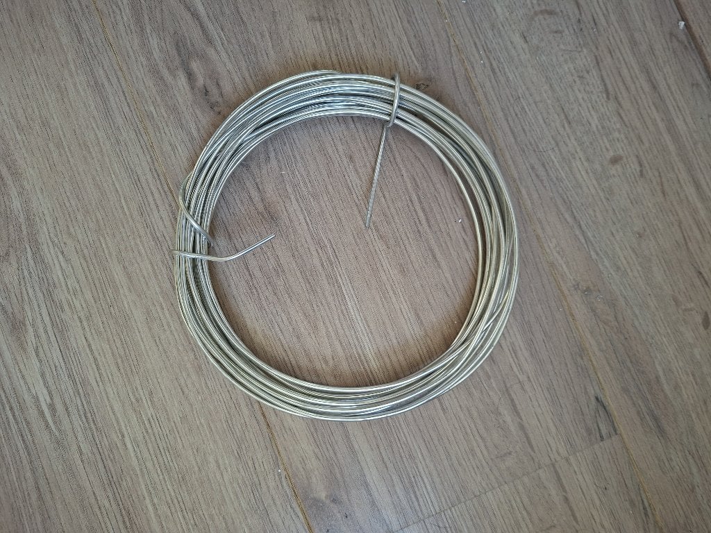 Aarddraad 6mm2 rol ruim 9 meter, Ophalen of Verzenden, Nieuw, Overige typen