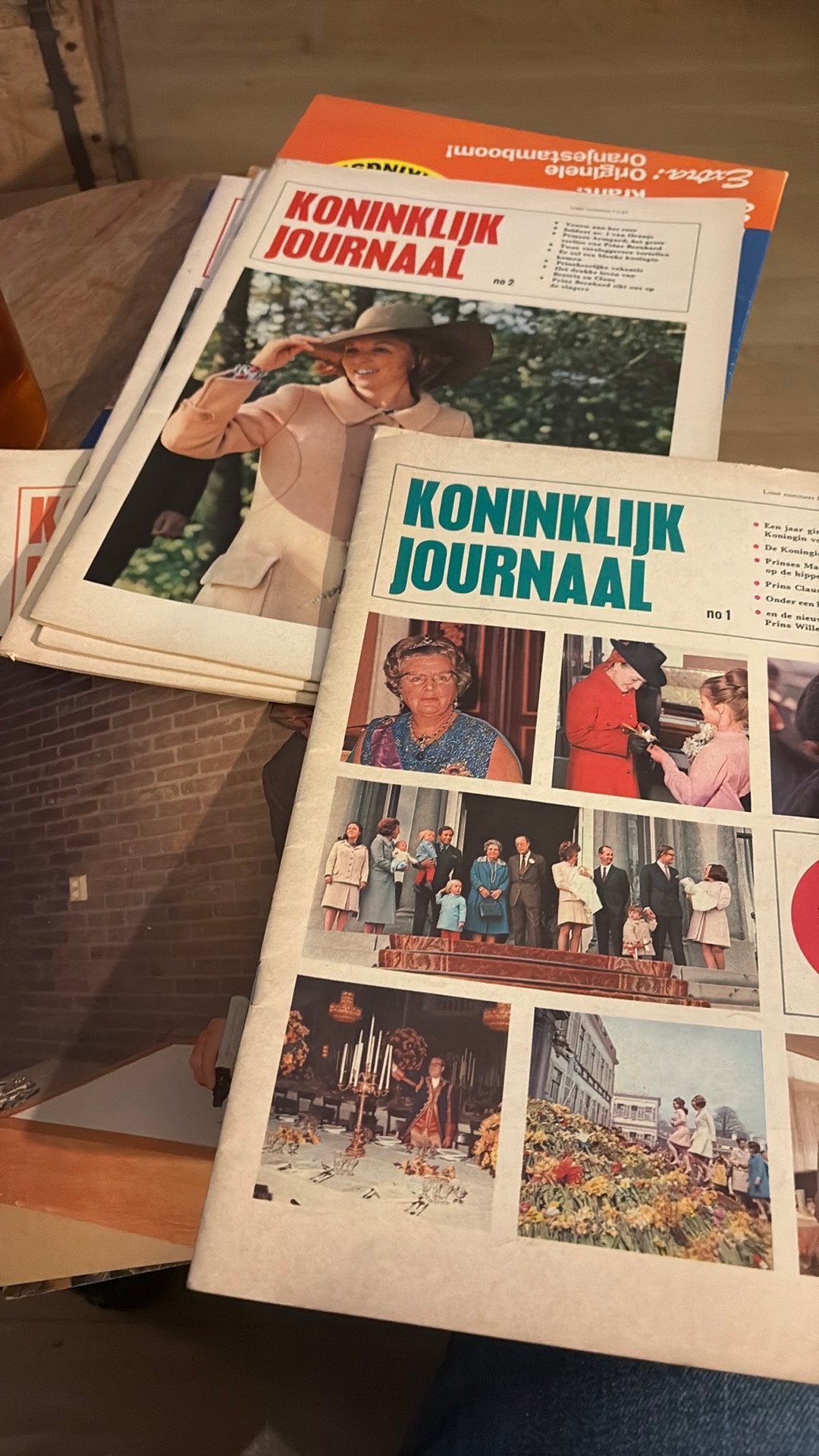 Nummer 1 tm 7 Koninklijk journaal tijdschrift, Ophalen of Verzenden, Zo goed als nieuw, Tijdschrift of Boek