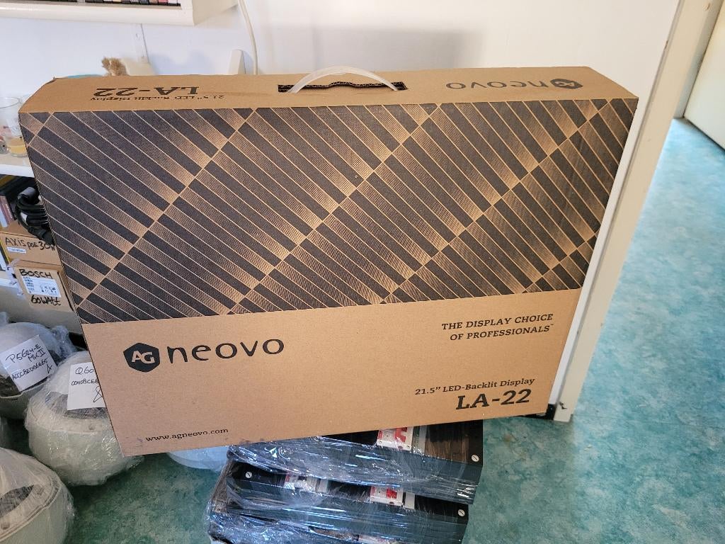 Neovo LA-22 monitor NIEUW IN DE DOOS, Nieuw, Full HD, Ophalen of Verzenden, 21,5