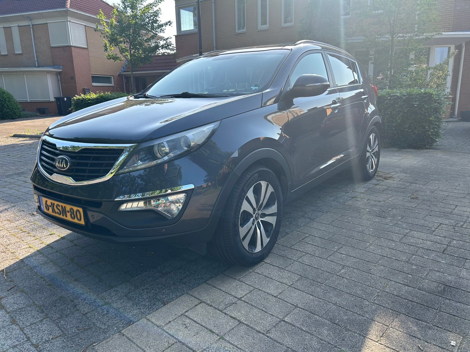 Kia Sportage 2.0 Super Pack| Pano | Leder | Camera |Trekhaak, Auto's, 1998 cc, 4 cilinders, 163 pk, 75 €/maand