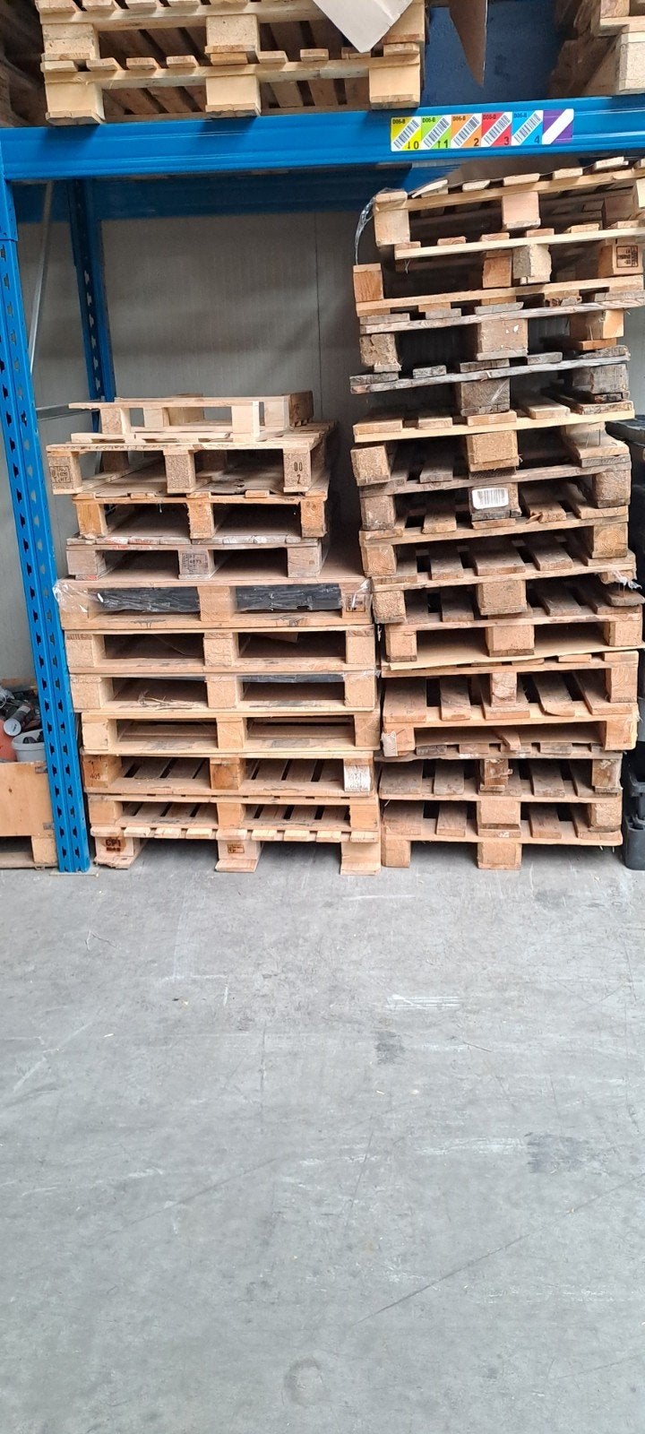 verschillende soorten houten pallets en brandhout., Ophalen, Overige houtsoorten, Minder dan 200 cm, Pallet