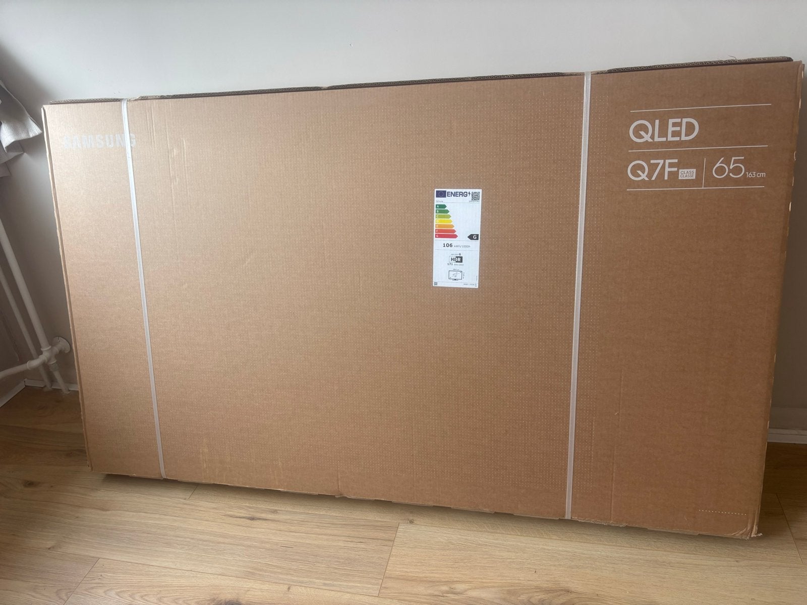 Nieuwe Samsung QLED 65 inch Smart TV, Audio, Tv en Foto, Televisies, Ophalen, QLED, Nieuw, 100 Hz