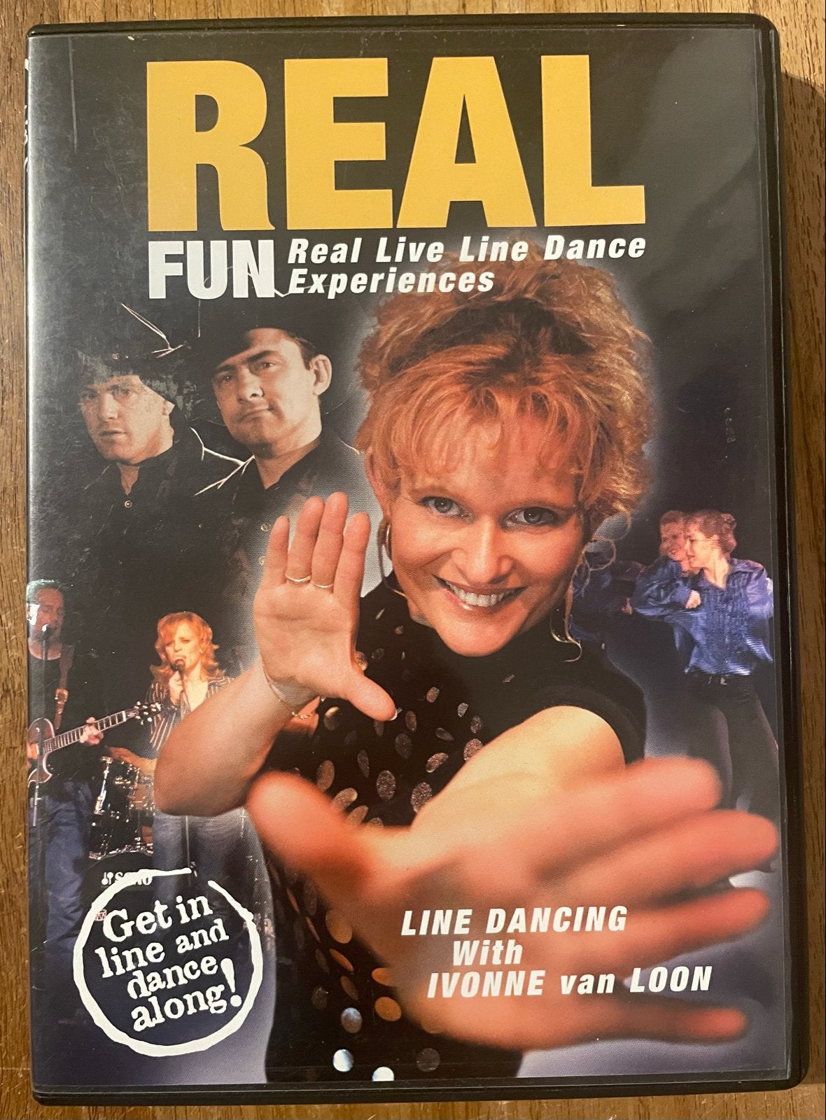 DVD * Ivonne Van Loon * Real Fun Line Dance Experiences, Alle leeftijden, Ophalen of Verzenden, Zo goed als nieuw