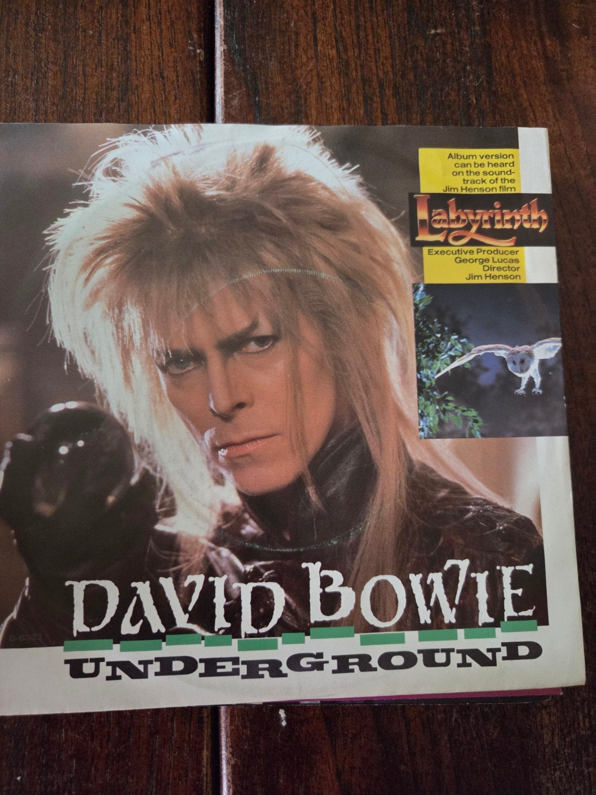 David Bowie - Underground (7 inch single), Cd's en Dvd's, Vinyl Singles, Gebruikt, Pop, EP, Fotohoes, 7 inch, Ophalen of Verzenden