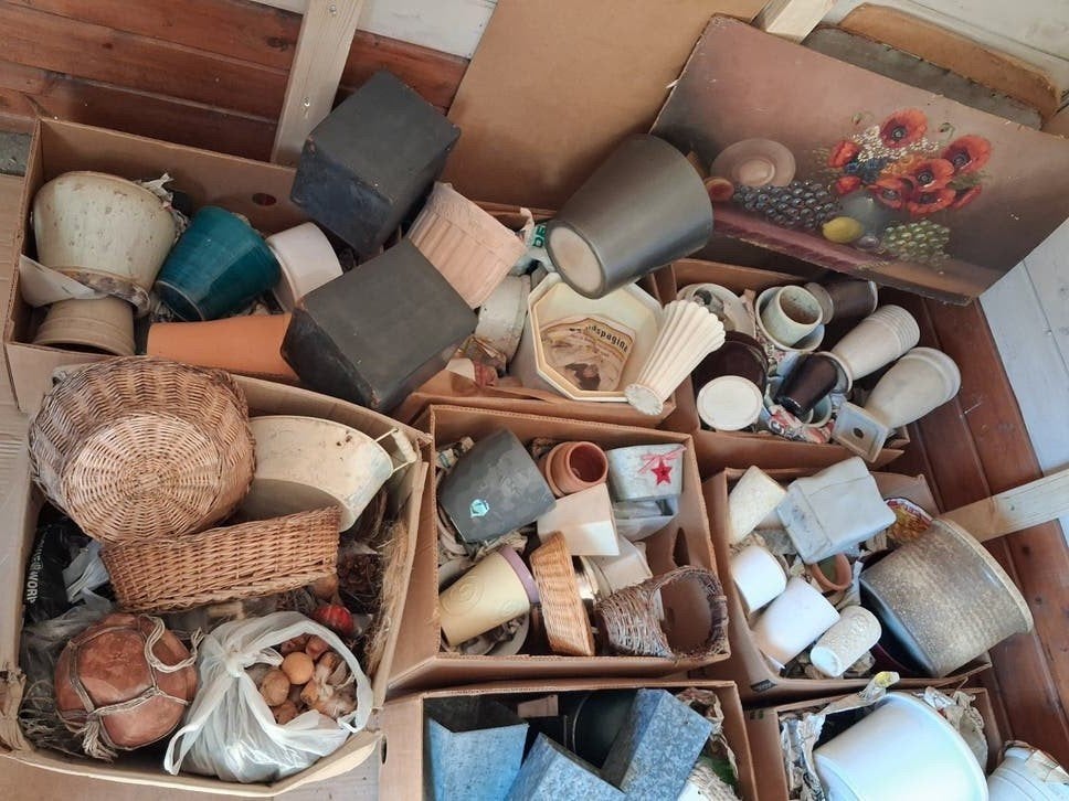 Decoratieve Bloempotten, ruim 100 stuks!, Ophalen