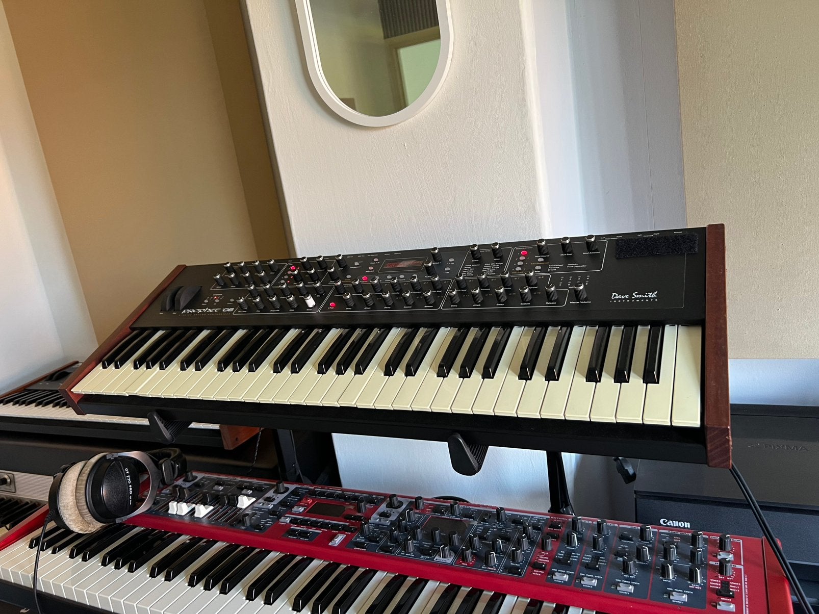 Dave Smith Prophet 08 te koop, Met koffer of flightcase, Ophalen, Overige merken, 61 toetsen