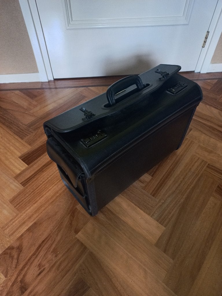 Pilot case / piloten koffer, Ophalen, Slot, Zo goed als nieuw, Minder dan 35 cm
