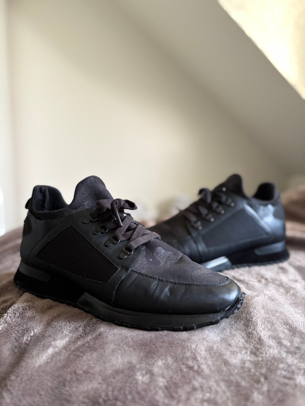 Mallet maat 44, Kleding | Heren, Schoenen, Ophalen of Verzenden, Zo goed als nieuw, Zwart