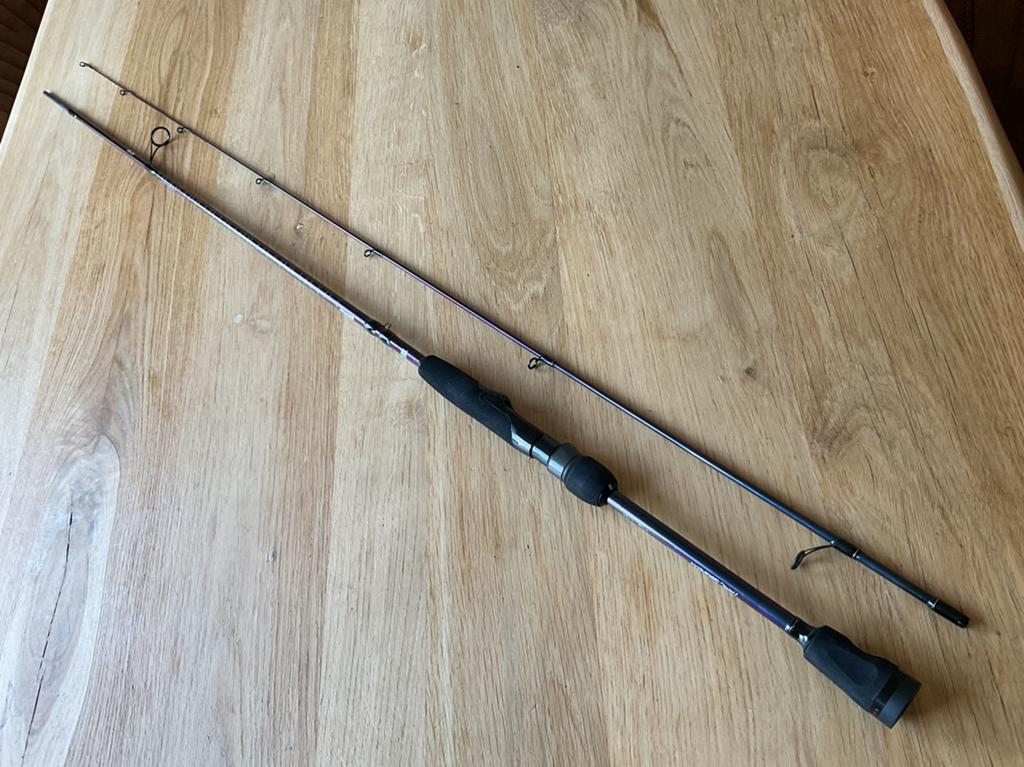 ABU Gacia light 2/15 gram.   6.8 ft, Ophalen of Verzenden, Zo goed als nieuw, Werphengel