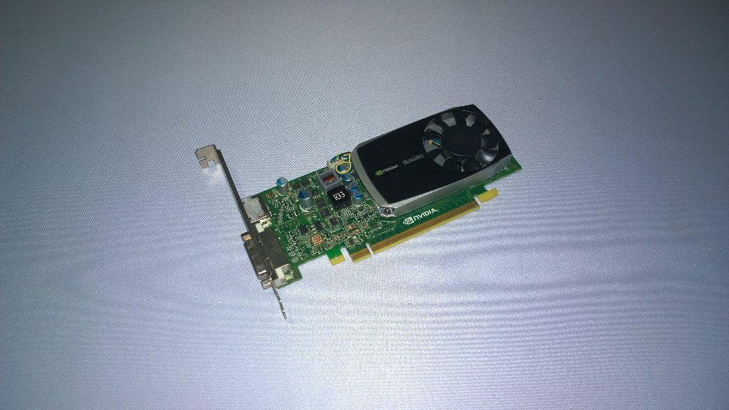 Retro NVIDIA Quadro 600 1GB, Getest, Werkend, Ophalen