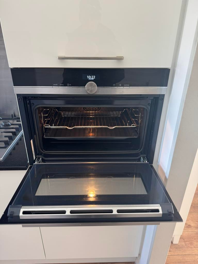 Witte keuken, zwart aanrechtblad, Witgoed en Apparatuur, Ophalen of Verzenden, Zo goed als nieuw, 45 tot 60 cm