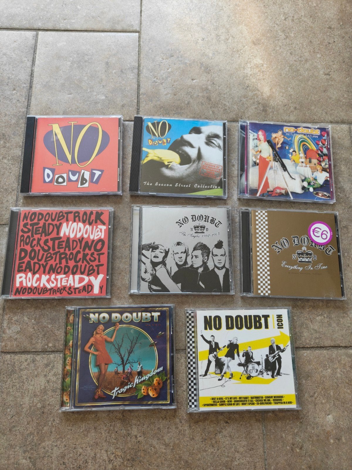 No Doubt CD Collectie - Diverse albums, Ophalen of Verzenden, Gebruikt, Verzamelalbum, Inclusief doosje