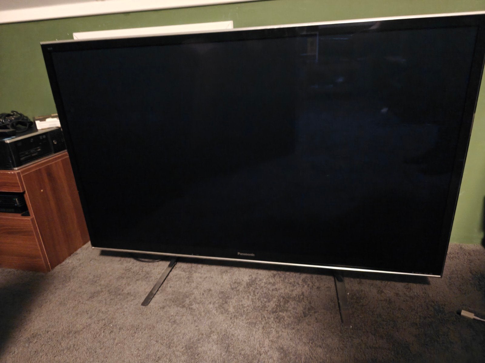 Panasonic vt50 50 inch plasma tv, Ophalen, Gebruikt, Panasonic, 120 Hz