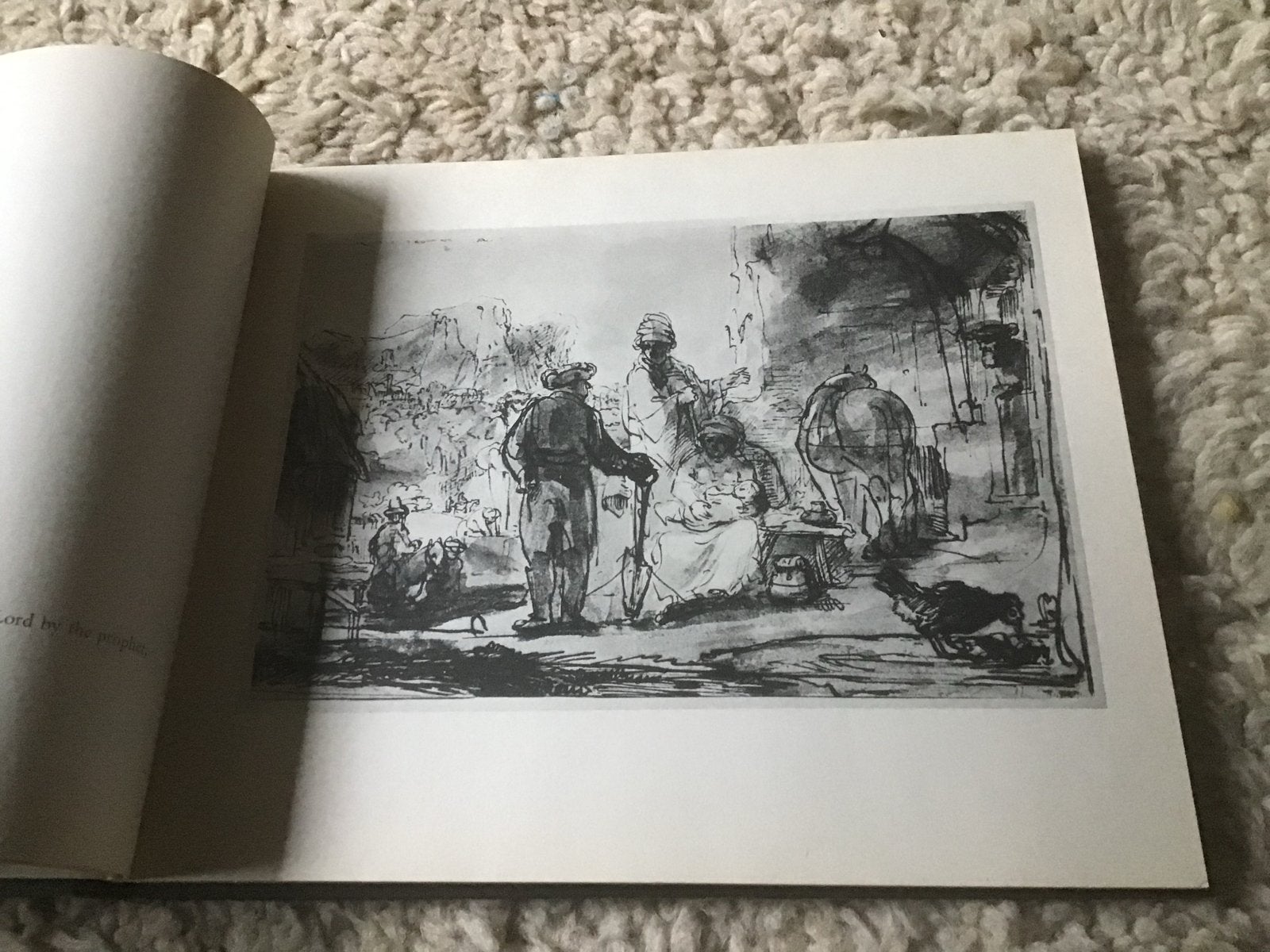 Rembrandt's Gospel - Moussault's Uitgeverij N.V. Bussum 1956, Boeken, Ophalen of Verzenden, Gelezen, Christendom | Protestants