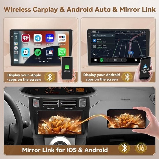 Autoradio Toyota Yaris 2005-2011 – Multimedia Systeem, Corvance B.V., Verzenden, Nieuw, Corvancebol@gmail.com