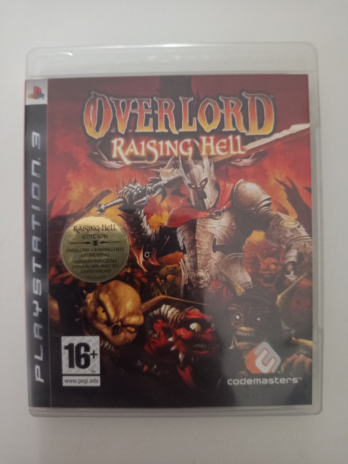 Overlord Raising Hell ps3, Spelcomputers en Games, Games | Sony PlayStation 3, Avontuur en Actie, Gebruikt, Vanaf 18 jaar, Verzenden