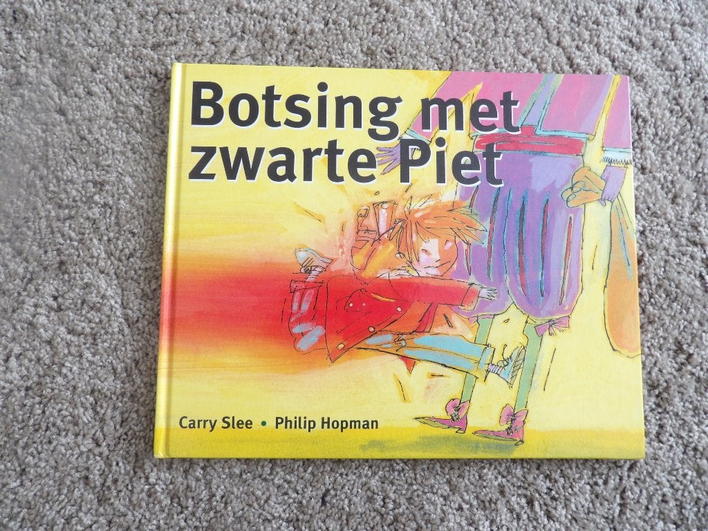 NIEUW boek BOTSING MET ZWARTE PIET SINTERKLAAS*, Ophalen of Verzenden, Nieuw