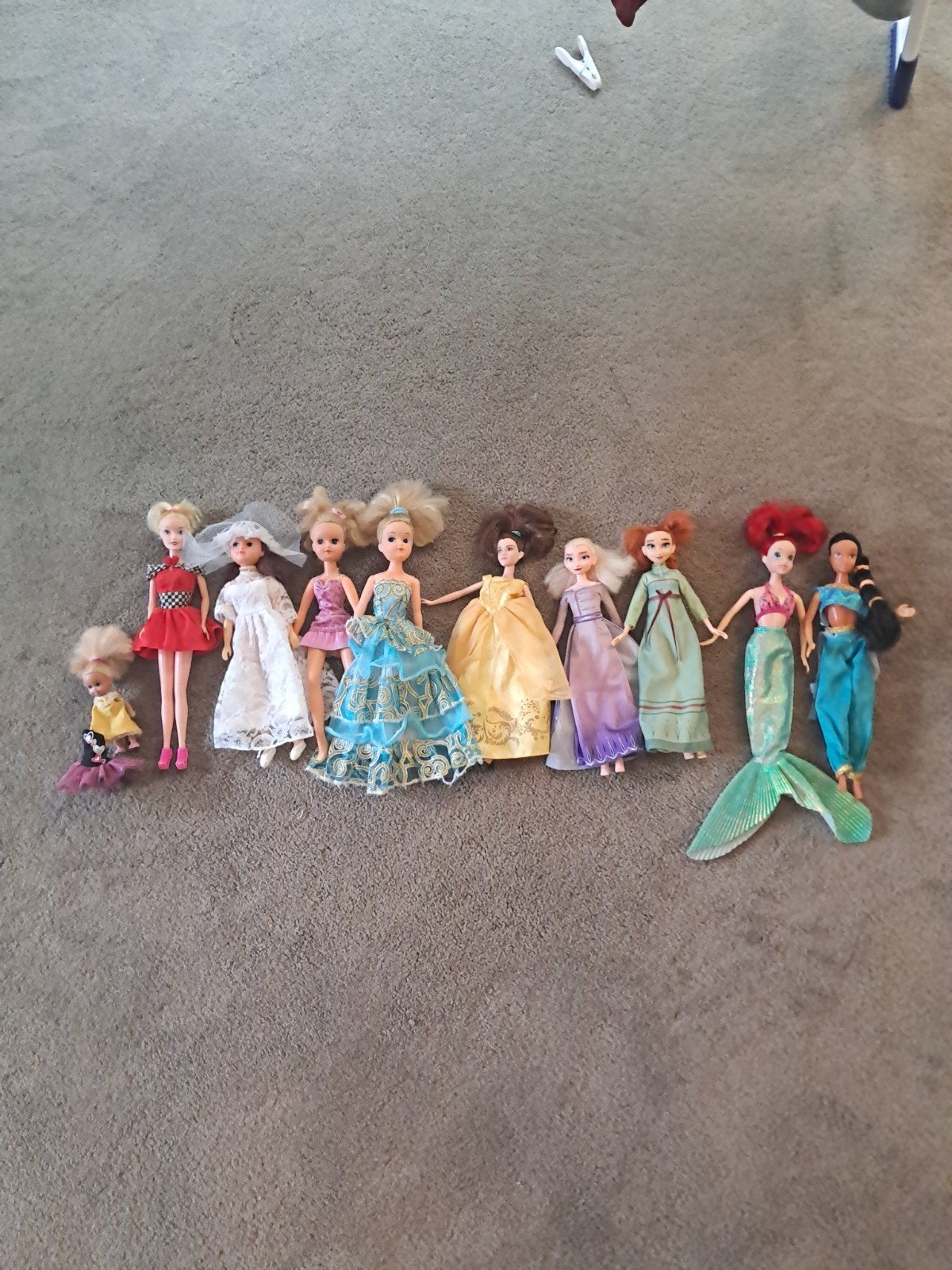 Grote verzameling Barbie & Fleur : 10 Poppen, Kle, Ophalen of Verzenden, Gebruikt, Barbie
