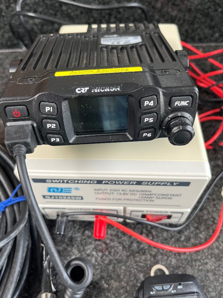 27 mc set compleet, Telecommunicatie, Ophalen, Zo goed als nieuw, Zender en Ontvanger