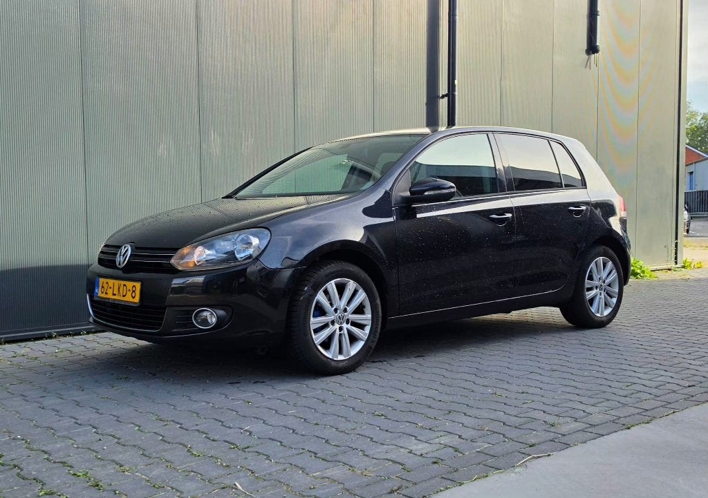 Volkswagen Golf 1.2 TSI 77KW DSG 2010 Zwart, Stof, Zwart, 4 cilinders, Zwart