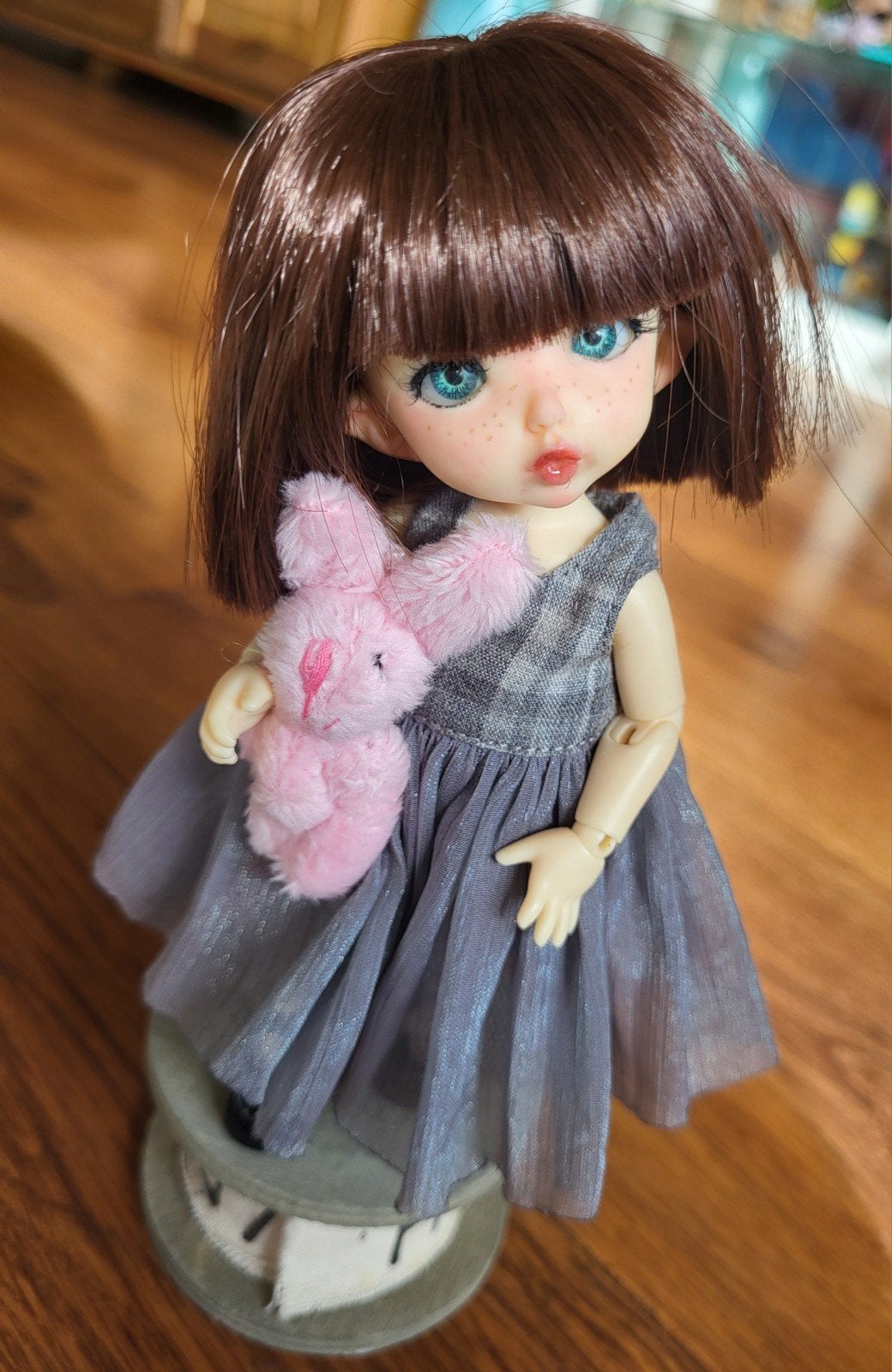 bjd 1/8, recast pukifee fairyland, fullset ooak face-up., Verzamelen, Ophalen of Verzenden, Zo goed als nieuw, Pop