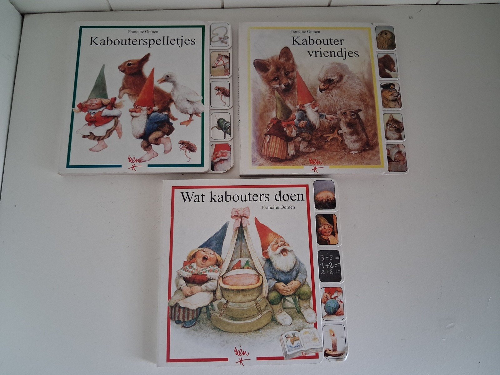 David de Kabouter boekjes - Set van 3, Ophalen of Verzenden, Gelezen, Francine Oomen, Sprookjes