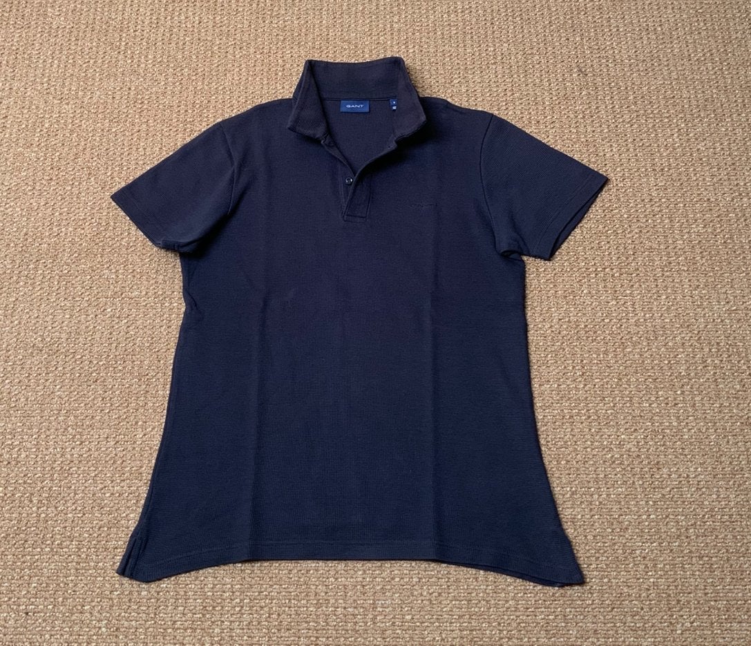 GANT Polo donkerblauw heren maat S, Ophalen of Verzenden