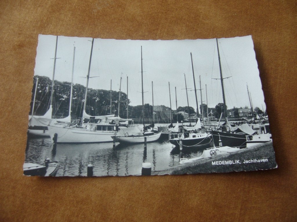 MEDEMBLIK  =  JACHTHAVEN, Ophalen of Verzenden, 1940 tot 1960, Gelopen, Friesland