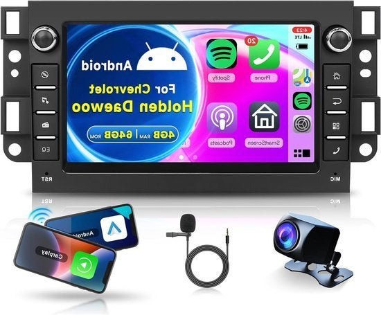 Autorradio – 2 Din Autoradio – Multimedia Speler, Hobby en Vrije tijd, Overige Hobby en Vrije tijd, Nieuw, Verzenden