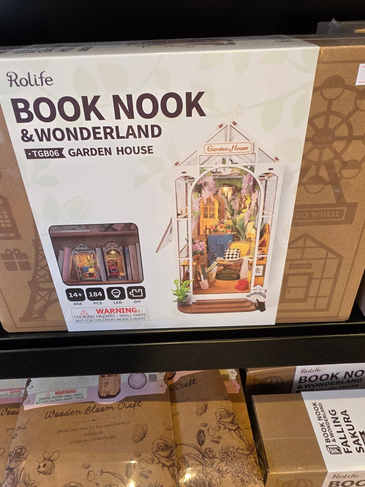 Rolife Book Nook & Wonderland TGB06 Garden House DIY, Hobby en Vrije tijd, Ophalen of Verzenden, Nieuw, 1:144 of kleiner