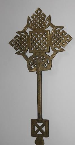 Ethiopisch Kruis   134389, Antiek en Kunst, Antiek | Religie, Ophalen of Verzenden