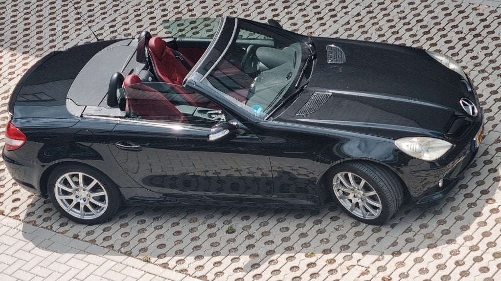 Mercedes-Benz SLK 3.5 SLK350 SPORTPACKAGE AUT/FLIPPERS 2004, Auto's, Mercedes-Benz, Achterwielaandrijving, Startonderbreker, Cabriolet