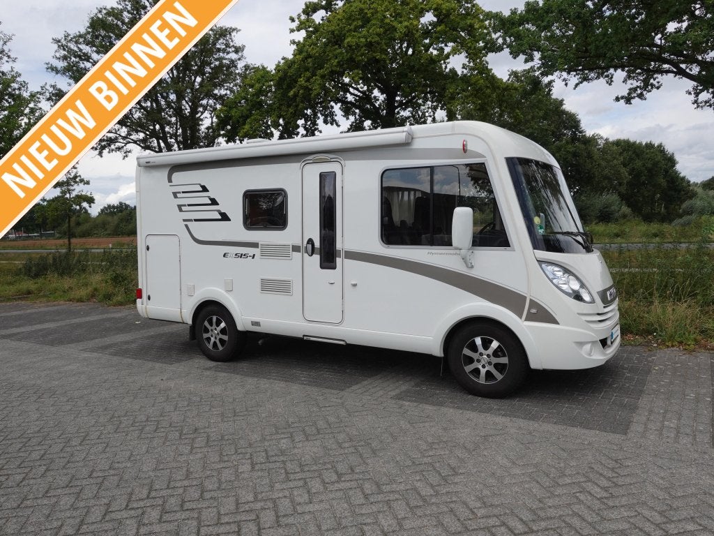Hymer Exsis 414 met een lengte onder 6 mtr en toch 4 slaapp., Integraal, Ringverwarming, Fiat, Luifel