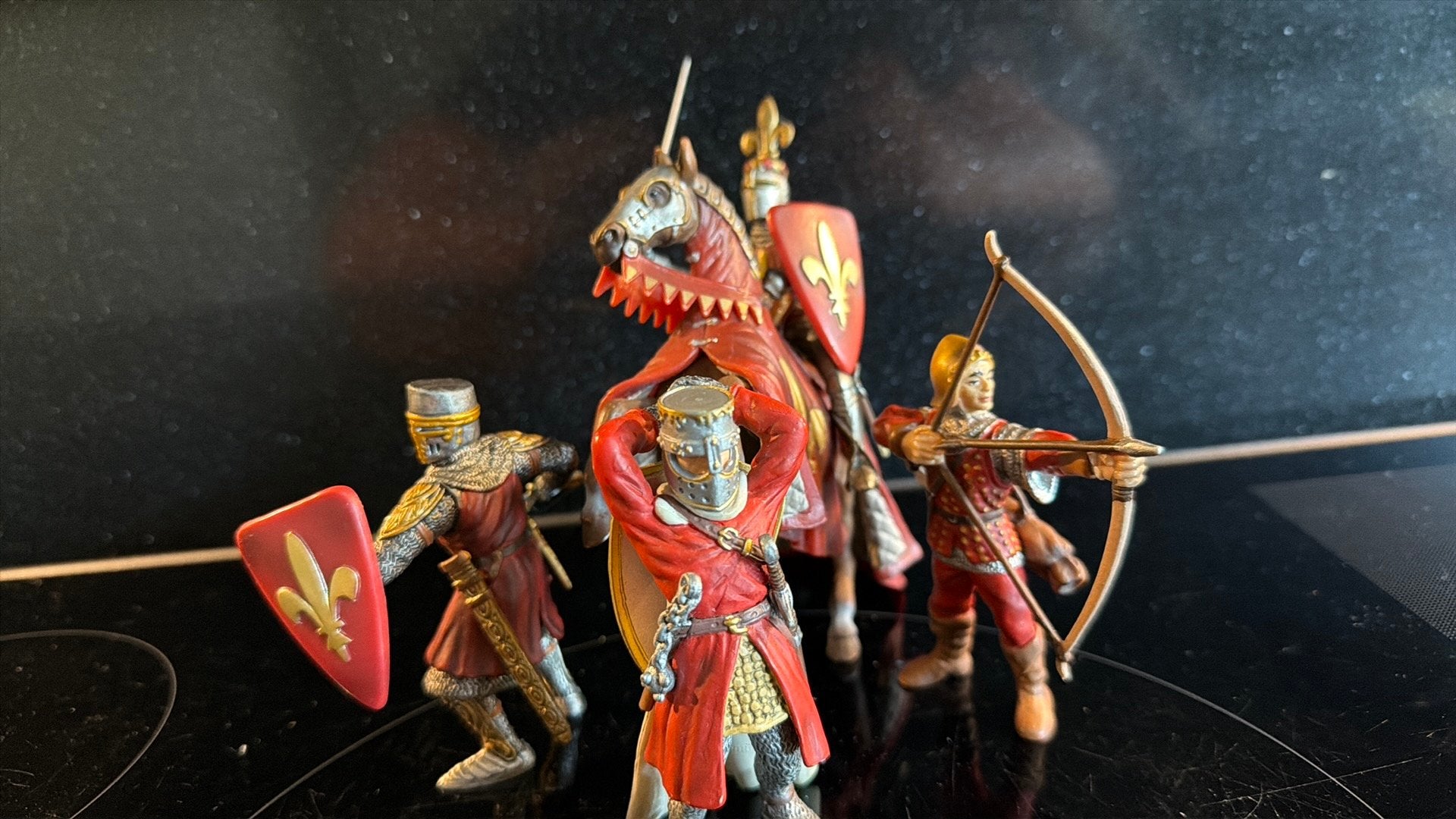 Schleich World of Knights: Ridders franse Lelie, Ophalen of Verzenden, Zo goed als nieuw