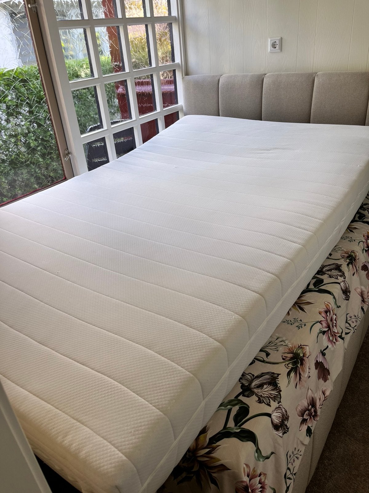 Matras tweepersoons 130 x 210 cm, Ophalen, 210 cm, Tweepersoons, Zo goed als nieuw