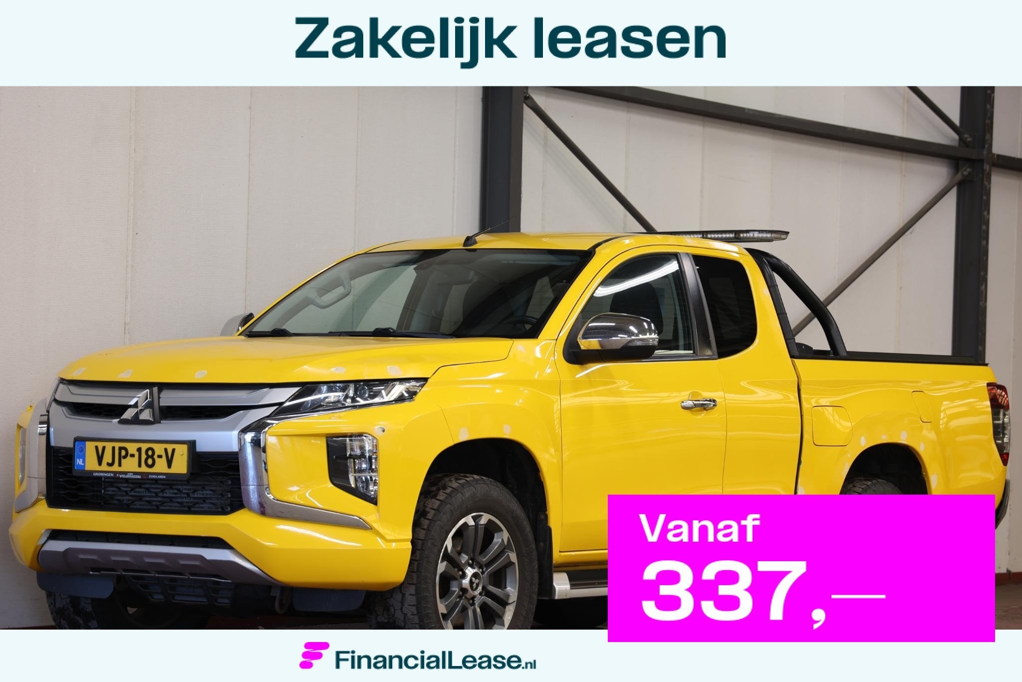 Mitsubishi L 200 2.2 DI-D Club Cab Intense 4X4 4WD TREKHAAK, 13 km/l, Euro 6, 4 cilinders, 150 pk
