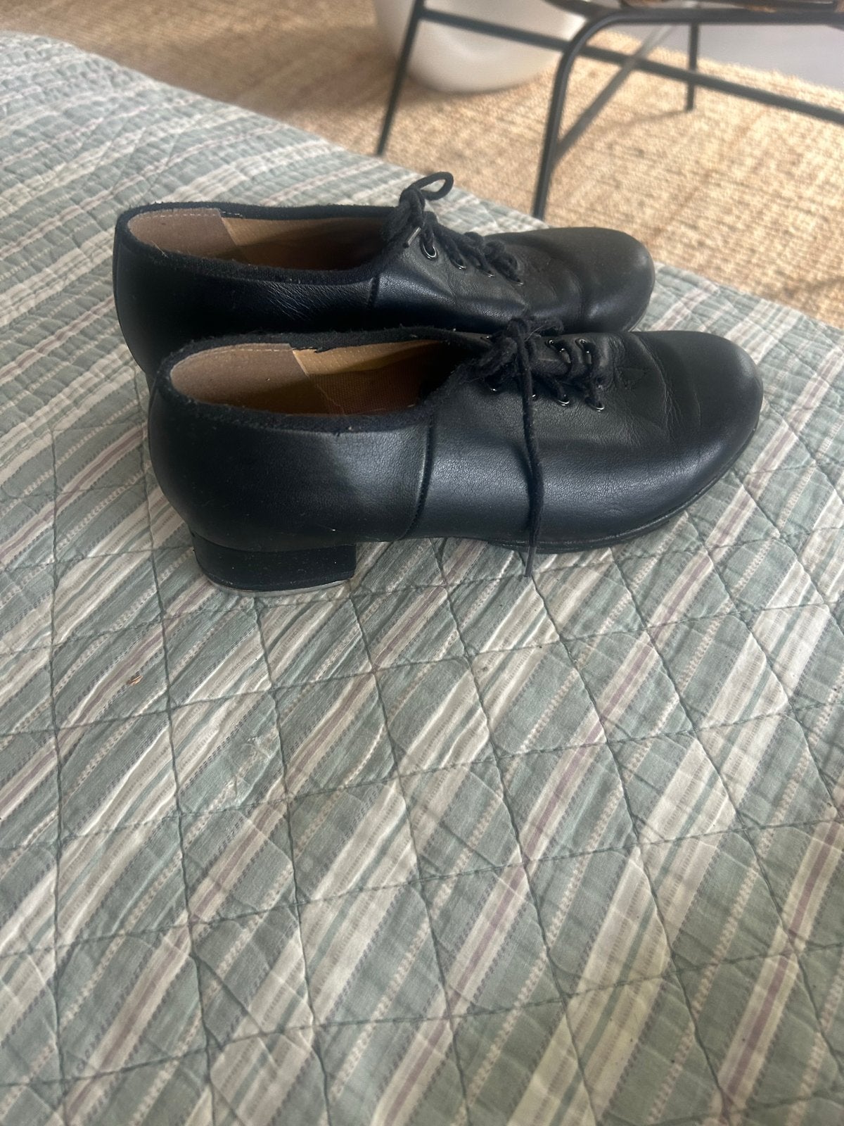 Bloch Tapschoenen - Zwart maat 6, Ophalen, Gedragen, Zwart, Dansschoenen