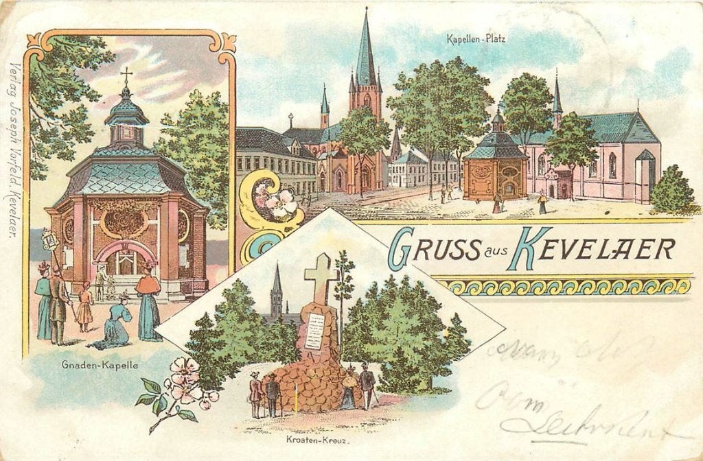 701-250-019 Kevelaer Litho, Verzamelen, Ophalen of Verzenden, Voor 1920, Duitsland