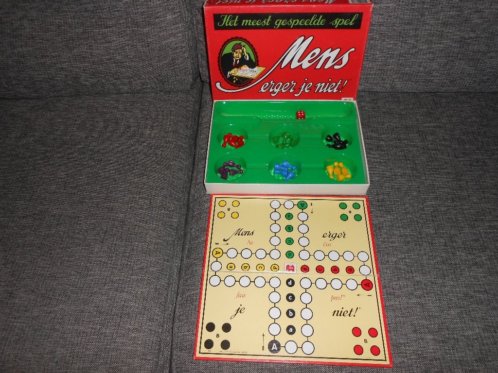 Mens erger je niet, Hobby en Vrije tijd, Een of twee spelers, Ophalen, Gebruikt, Jumbo