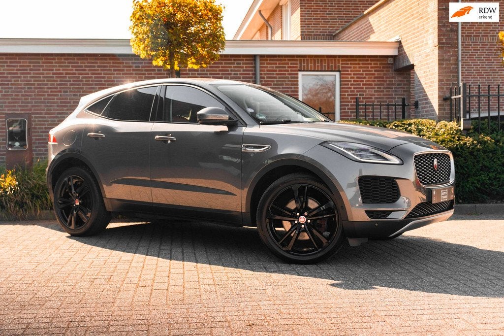 Jaguar E-Pace 2.0 P250 AWD HSE 250 PK Trekhaak Meridian Keyl, Auto's, Jaguar, 249 pk, 4 cilinders, Leder, SUV of Terreinwagen