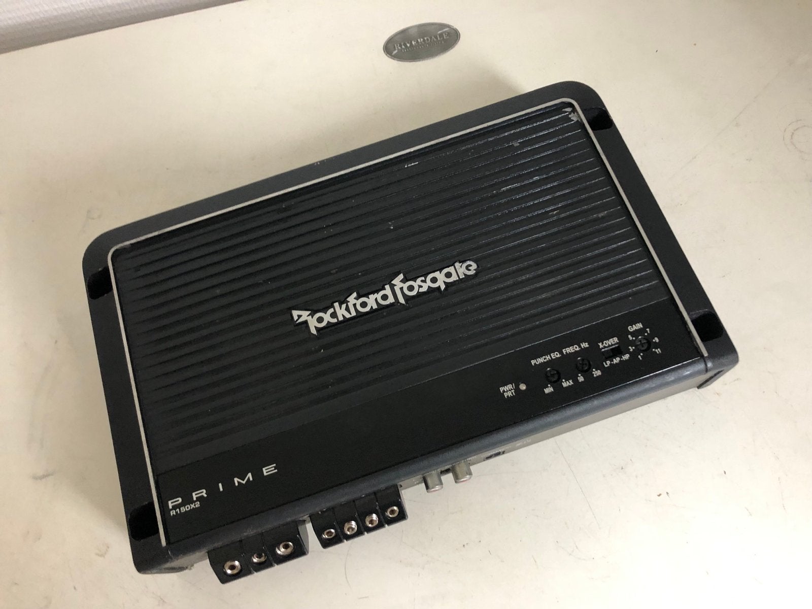 Rockford Fosgate Prime R150X2 Versterker, Auto diversen, Autospeakers, Ophalen of Verzenden, Zo goed als nieuw