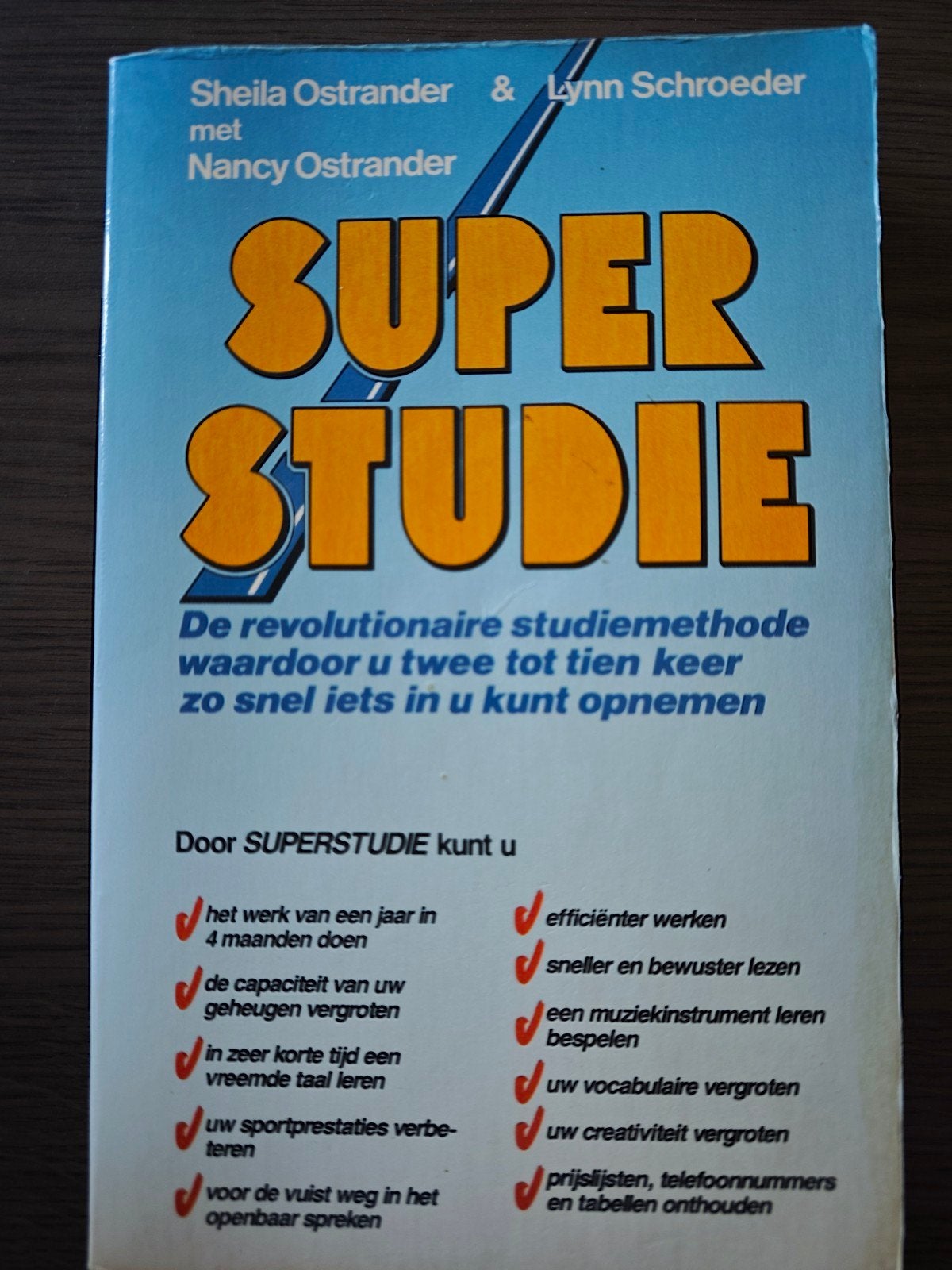 Super Studie - Revolutionaire studiemethode, Gelezen, Ophalen of Verzenden, Alpha, Sheila Ostrander & Lynn Schroeder