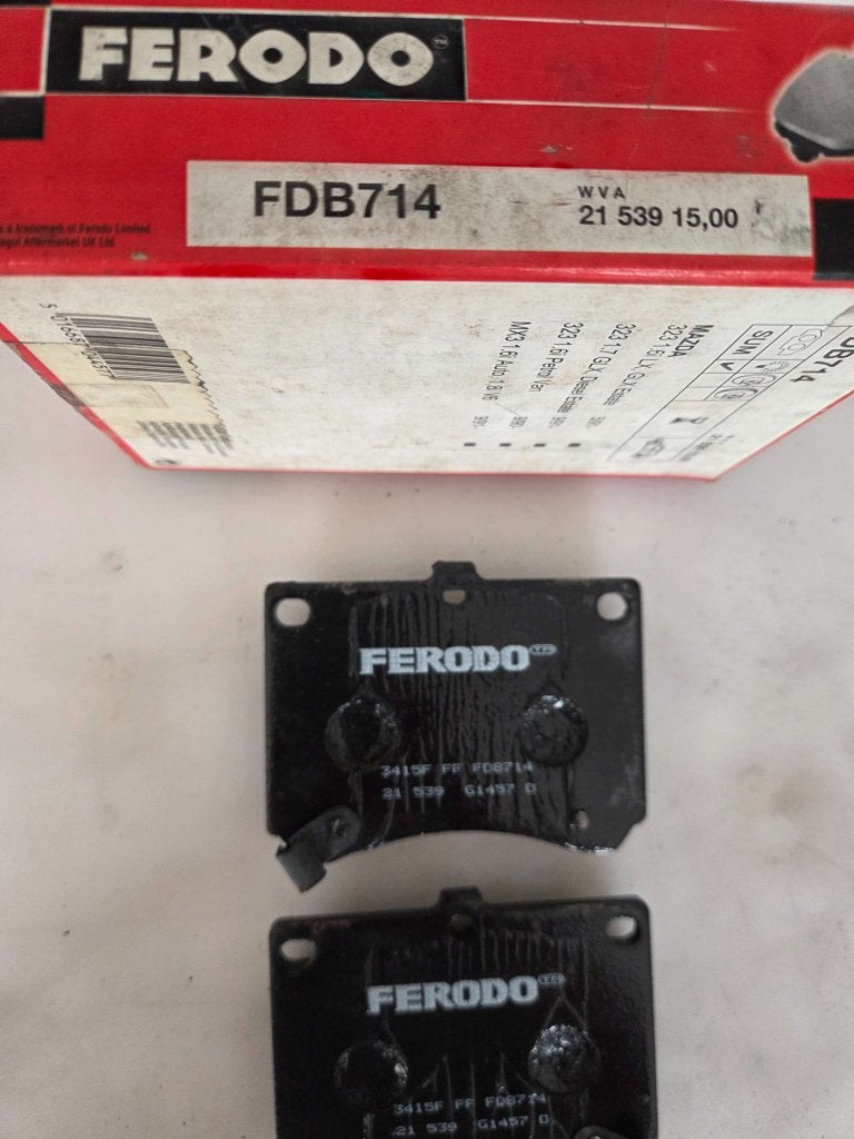 Set Remblokken Ford USA Mazda 121 323 MX3, Auto-onderdelen, Remmen en Aandrijving, Niet ingevuld, Niet ingevuld, Ophalen of Verzenden